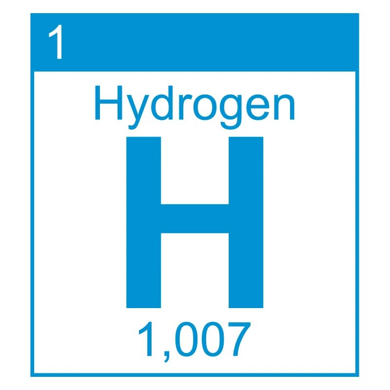 Hydrogène H 1 tableau périodique Éléments hydrogène