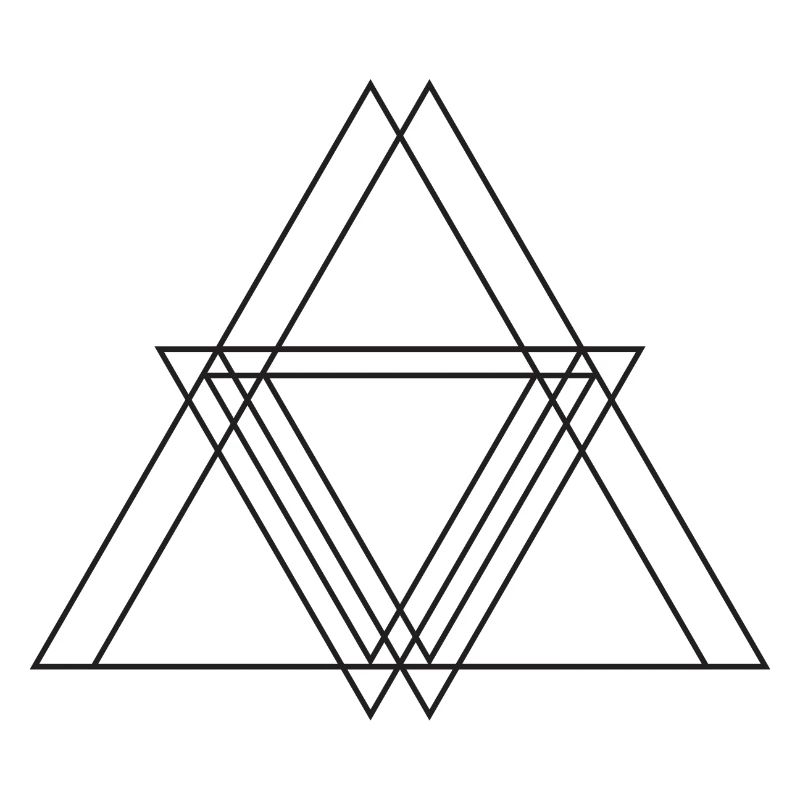 Formes triangle cadeau