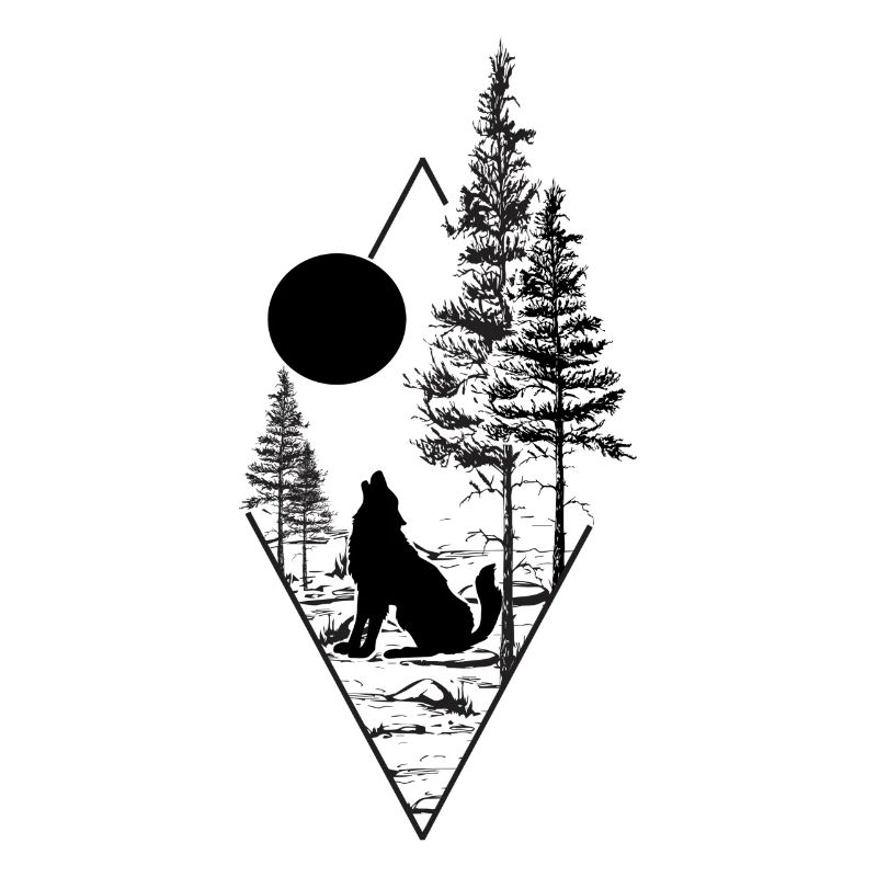 Lune et le loup