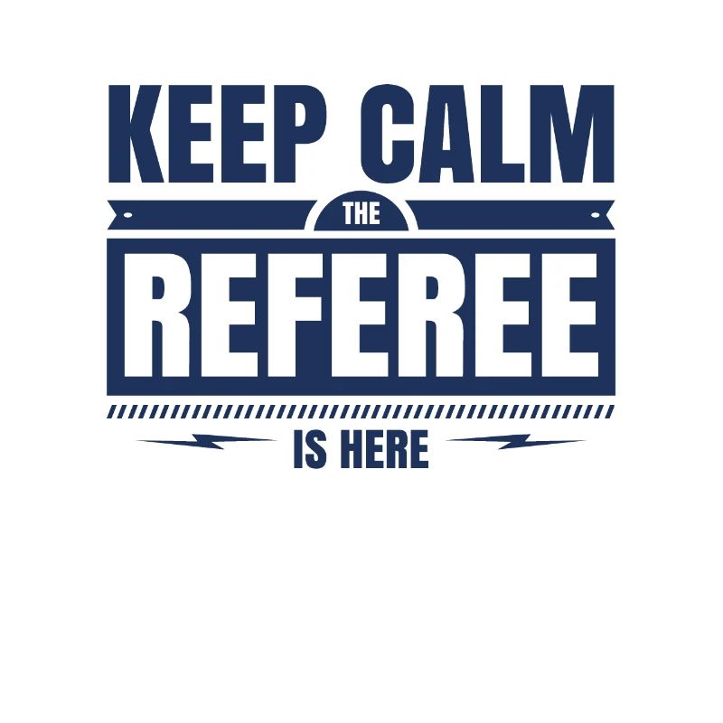 Stay calm the referee is profession here
