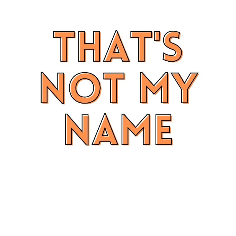 Questo non è il mio nome