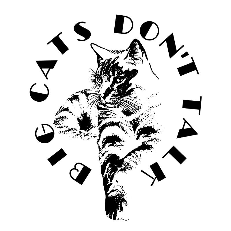 BIG CATS DON'T TALK | Black cat