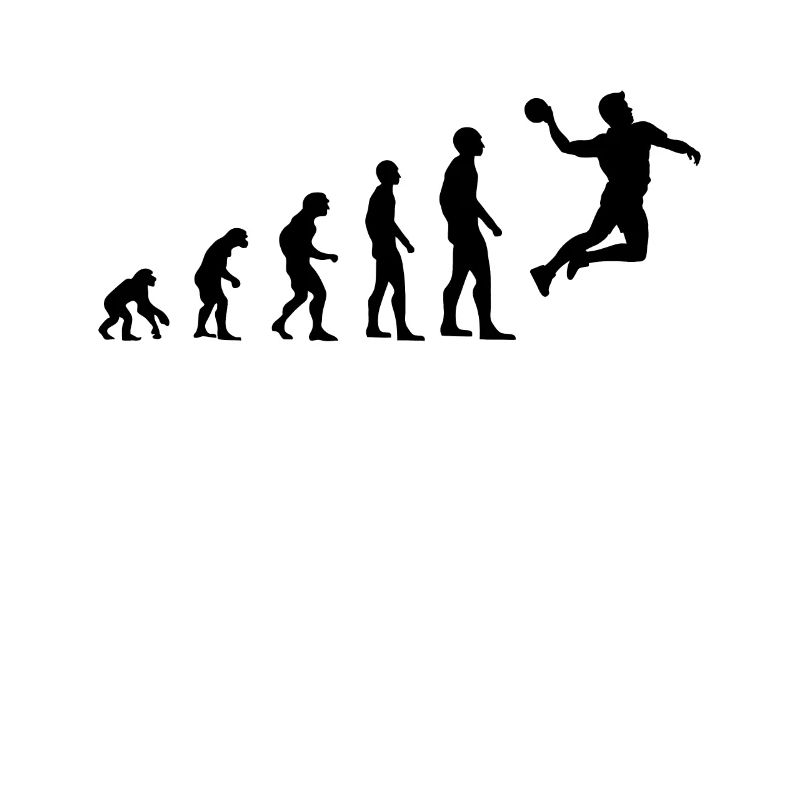 Handball Sport Handball Player Evolution Cadeau
