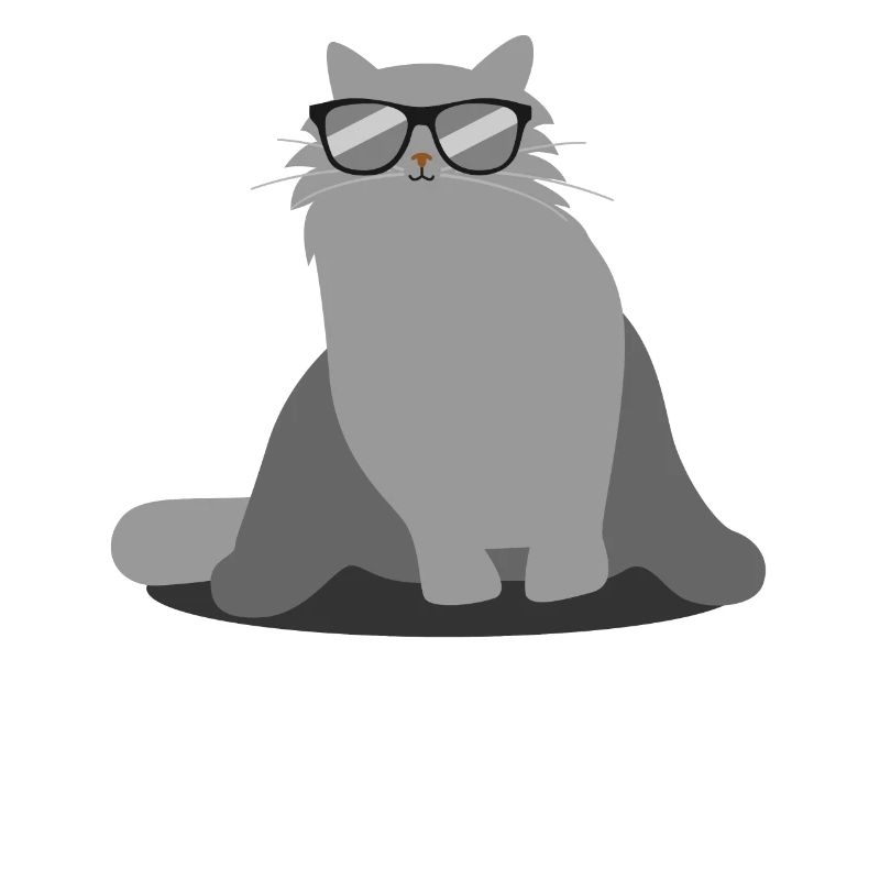 Cat With Sunglasses Funny Kitten Gift