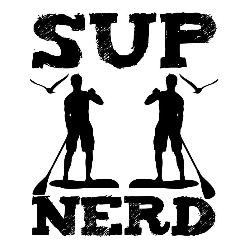 SUP Nerd Funny Paddleboarding Fan