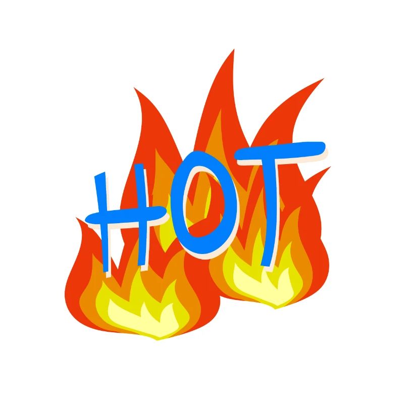 Flammes chaudes