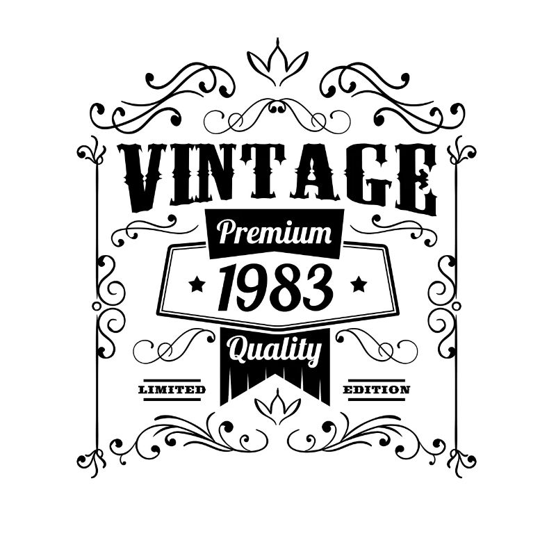 Vintage 1983 Geburtstag Sprüche