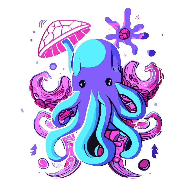 Octo Jelly Octopus Sea Creature