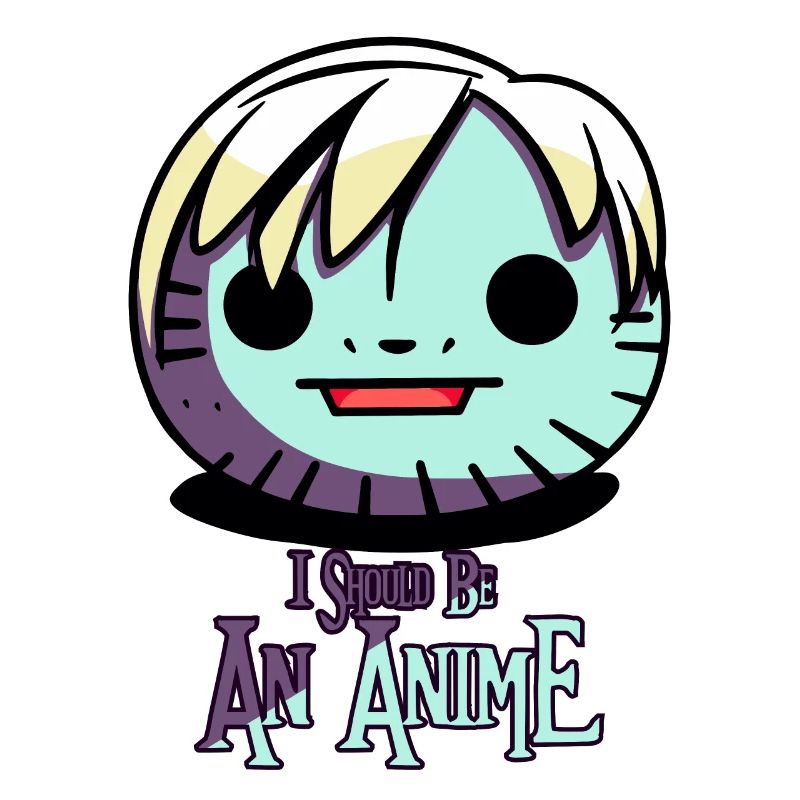 Créature de manga de dessin animé, je devrais être un anime
