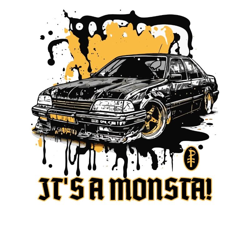 A monster-cool Monstar tuning car