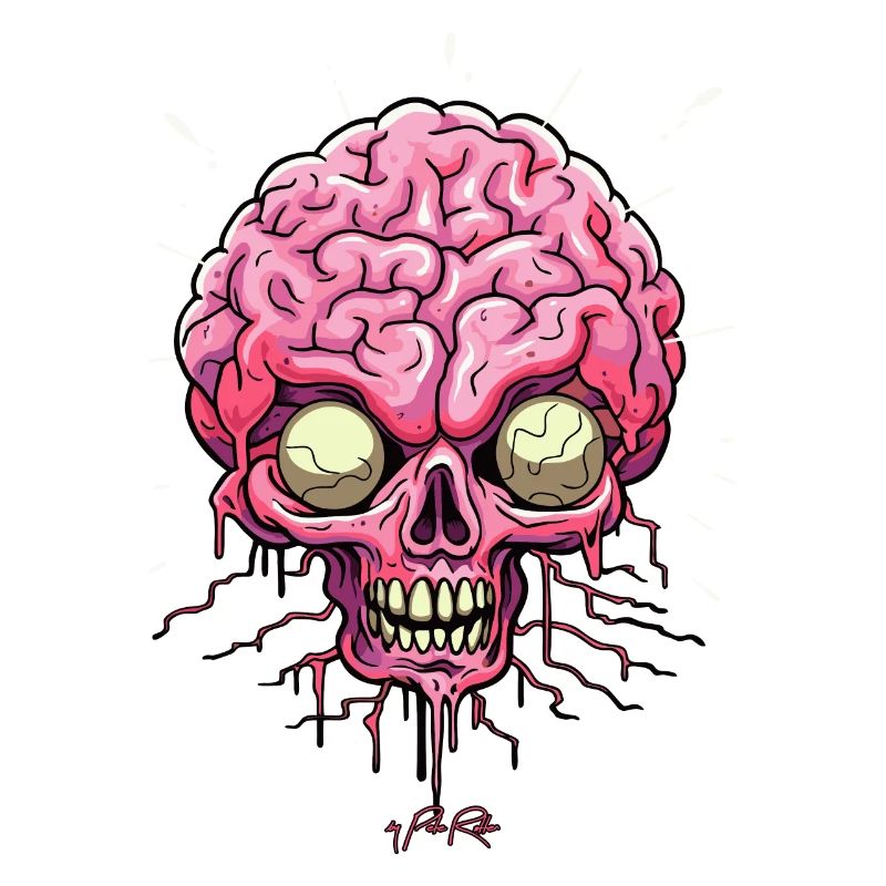 No Brainpower: A Super Alien Zombie Brain