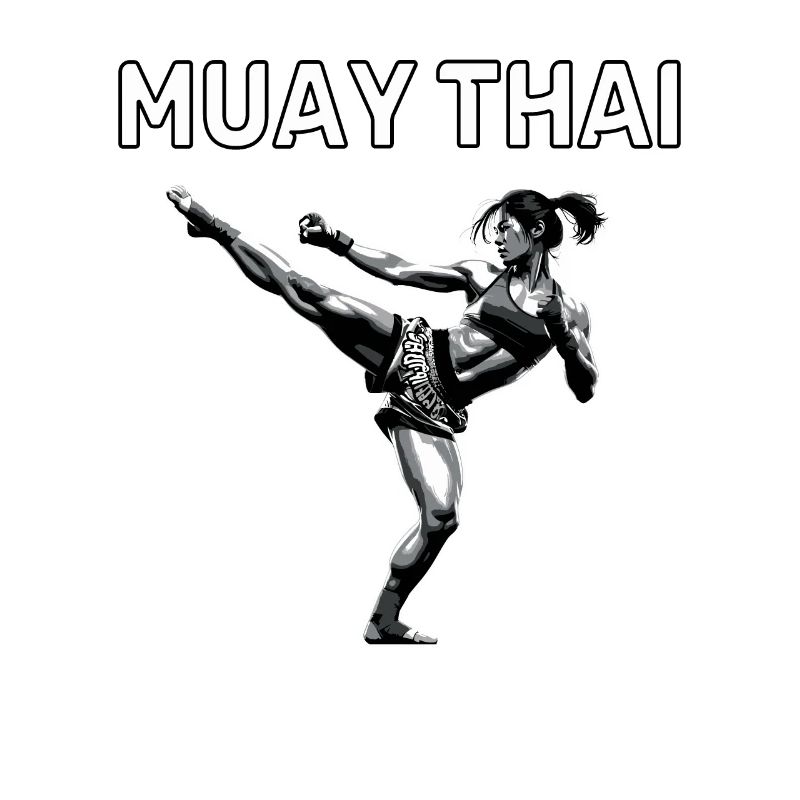Muay Thai Mädchen