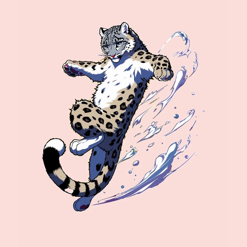 Snow Leopard Leopard White Leopard