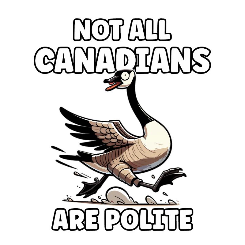 Drôle d’oie canadienne citation Canada Meme