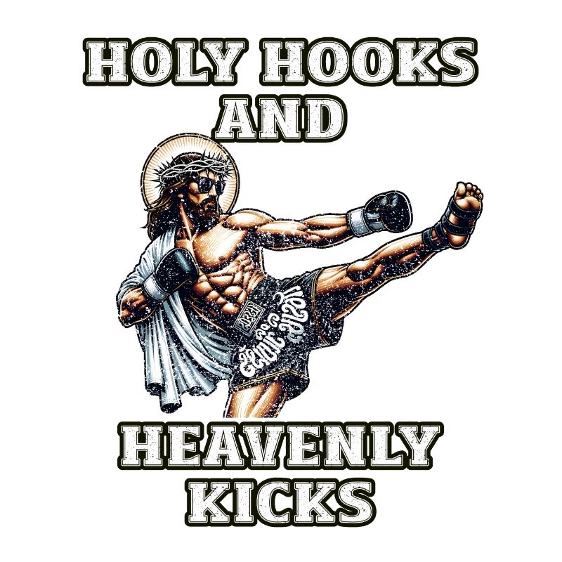 Lustiger Muay Thai Spruch Herr Jesus Christliches Geschenk
