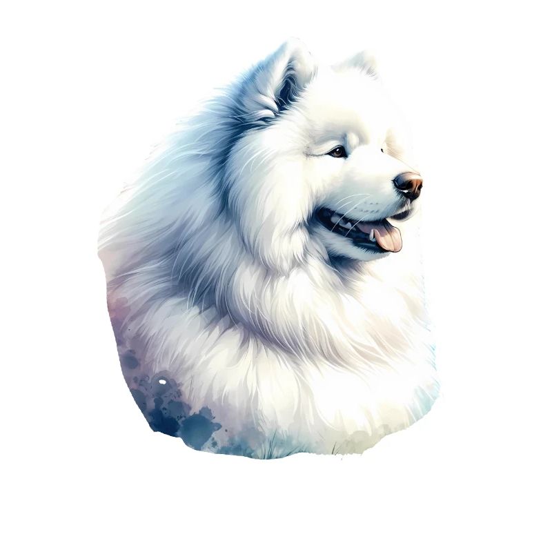 Chien Samoyède Cadeaux Mignon Samoyède Chien Graphique