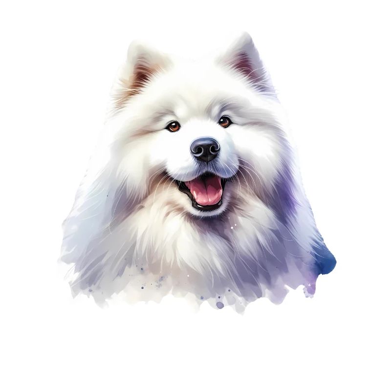 Chien Samoyède Cadeaux Mignon Samoyède Chien Graphique