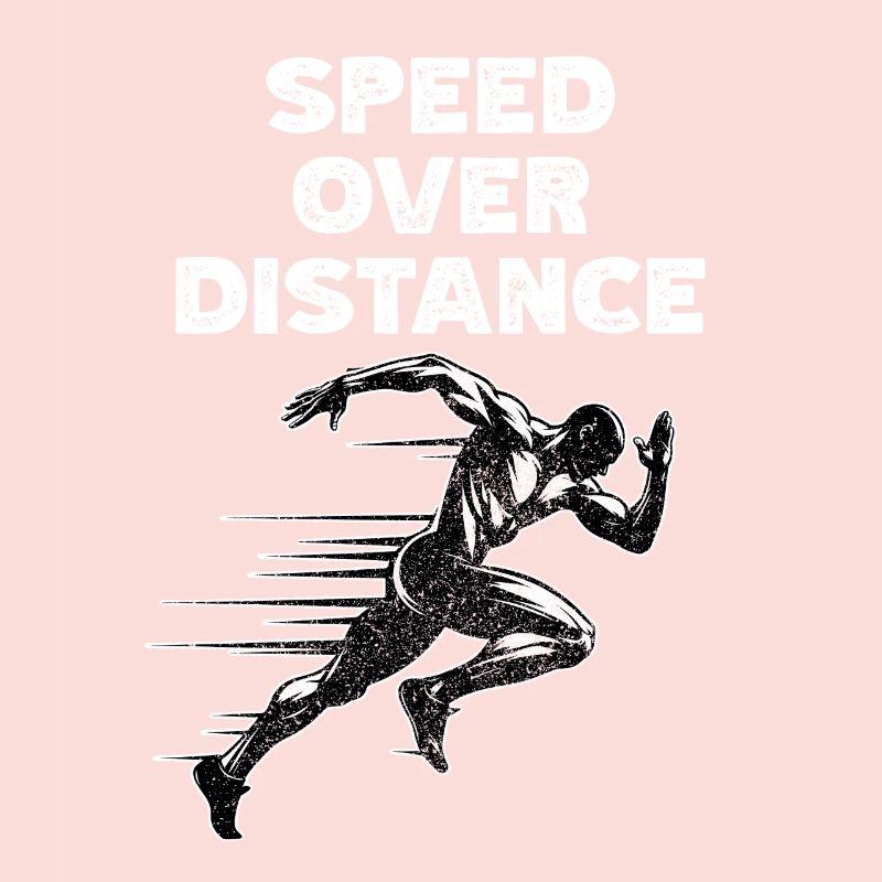 Coureur sur piste Sprinter Sprint 100m sprinter