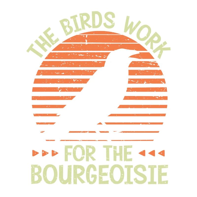 Les oiseaux travaillent pour le BLustiges Verschwörungstheo
