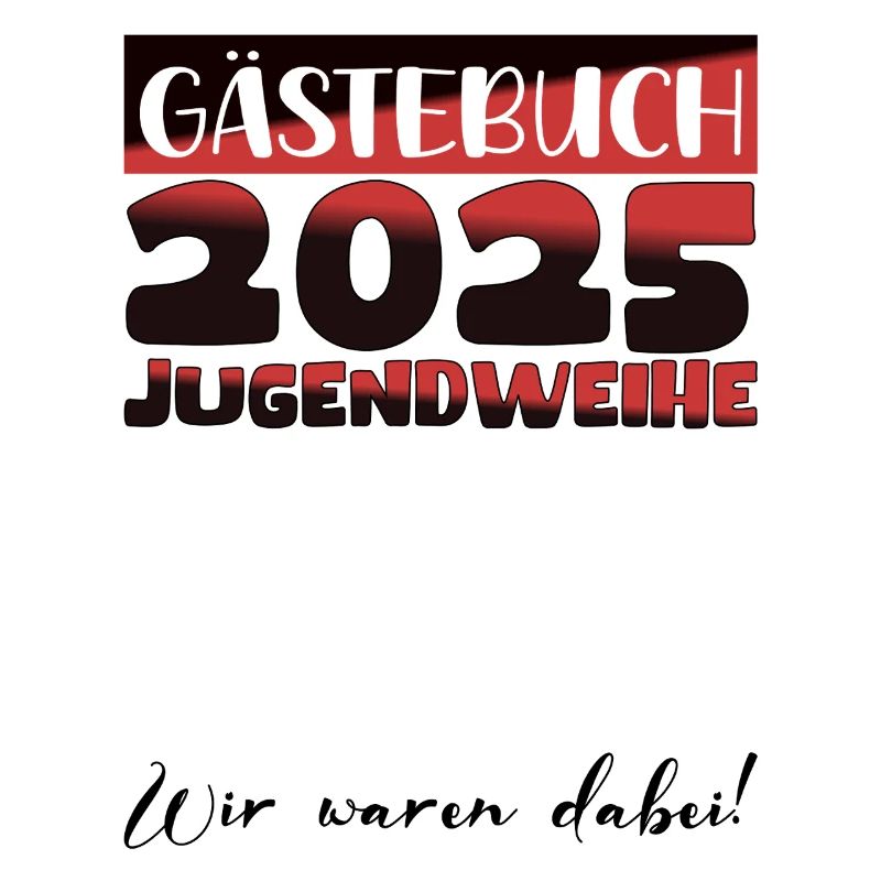 Jugendweihe 2025 Gästebuch Geschenk Mädchen Jungen