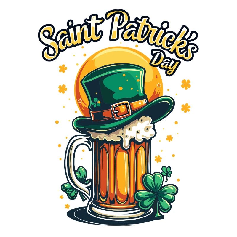 Saint Patrick`s Day Beer