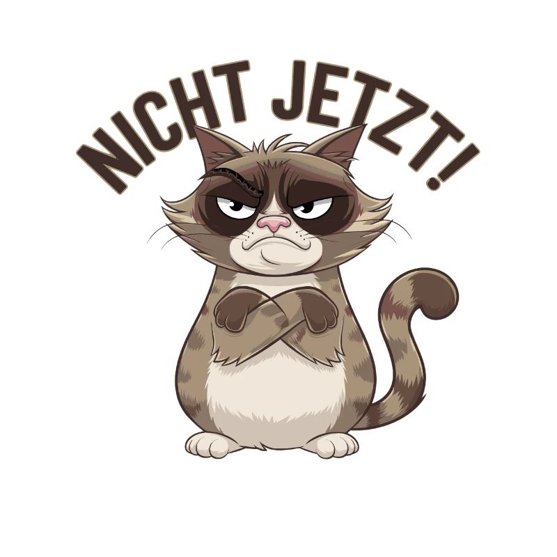 Not Now Illustration