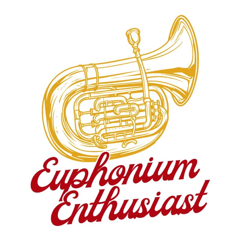 Euphonium Enthusiast Baritone Marching Band