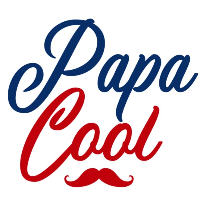 Papa cool moustache