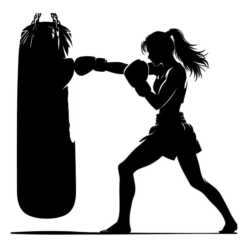 Muay Thai Mädchen