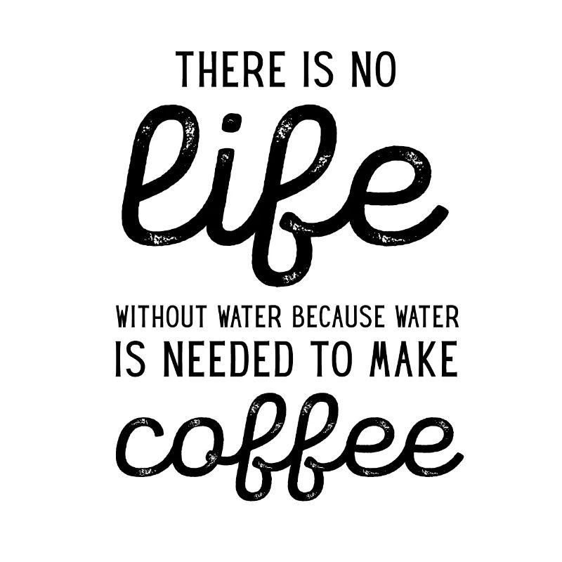 Funny Coffee Addicted Saying Caffeine Lover Gift