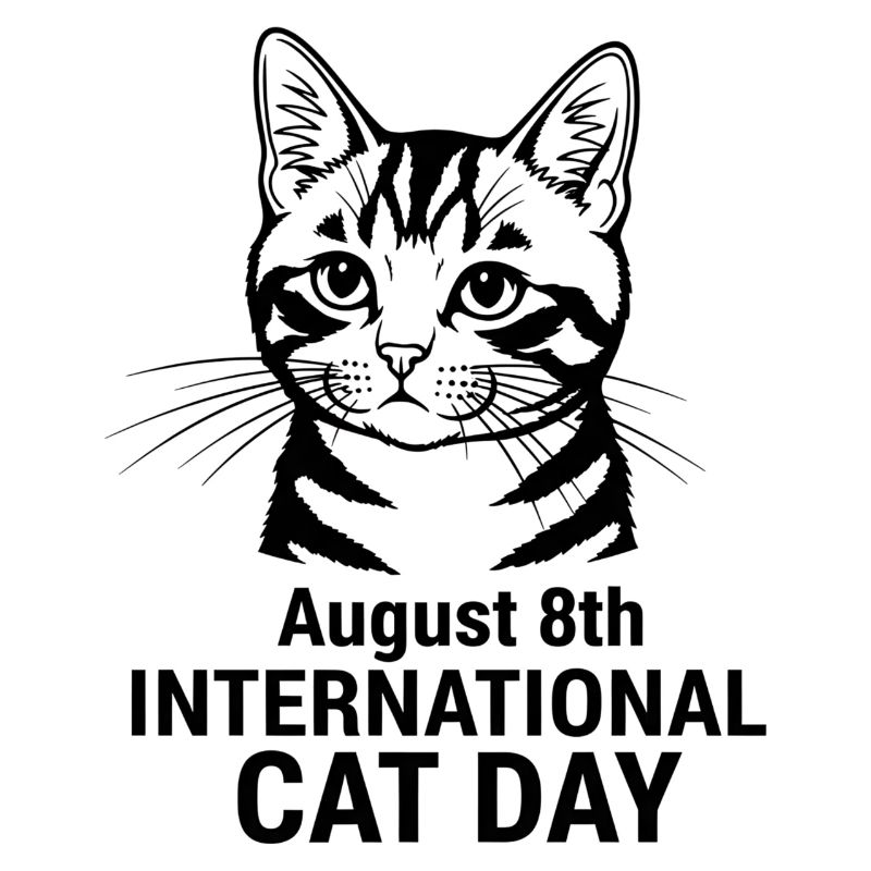 INTERNATIONAL CAT DAY 8 August