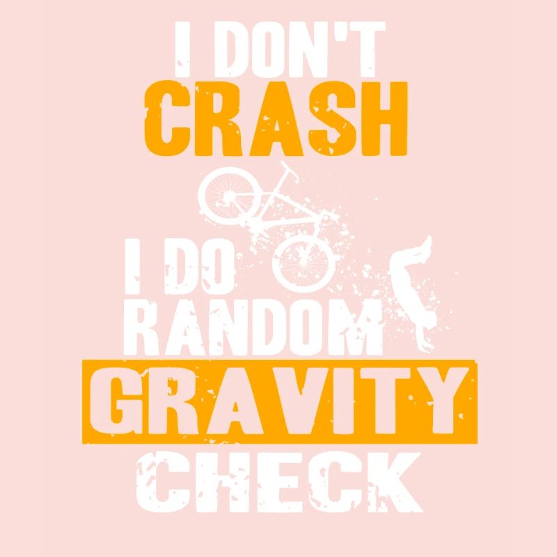 Funny Bicycle Random Gravity Check Humor