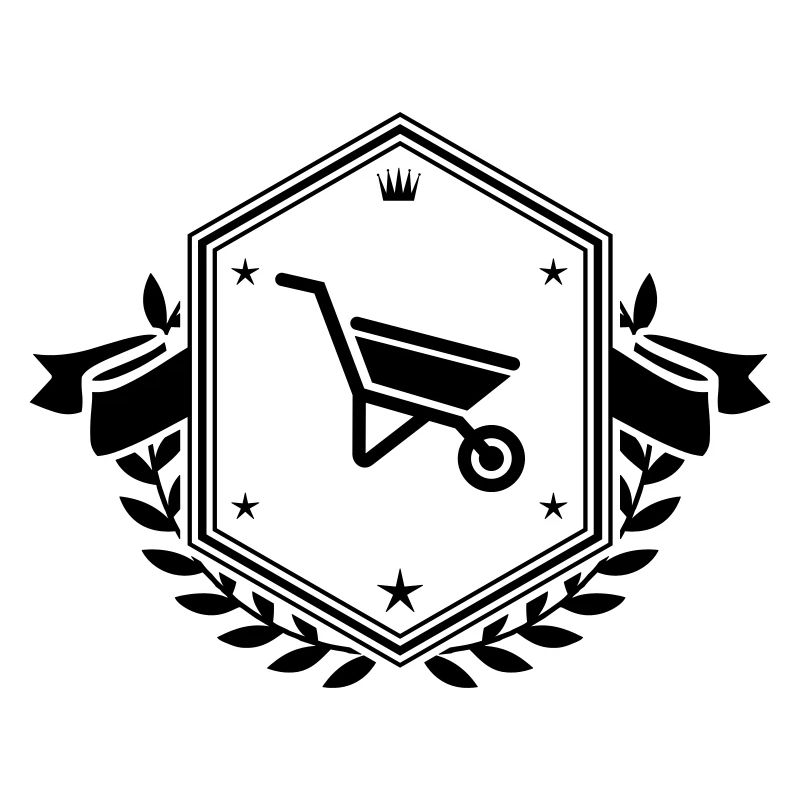 Wheelbarrow symbol