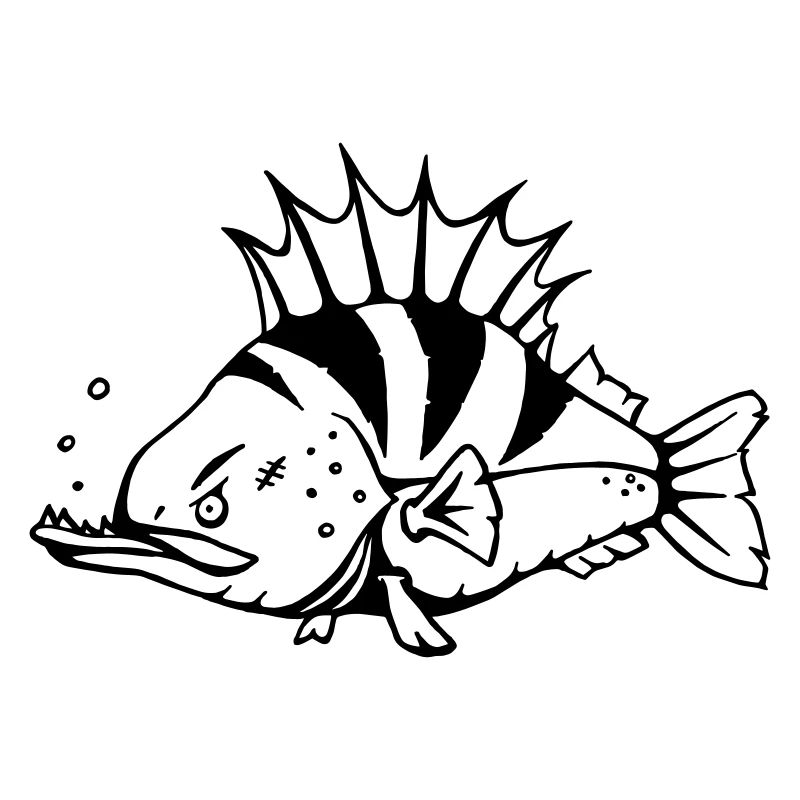 Perch Vétéran pour les pêcheurs