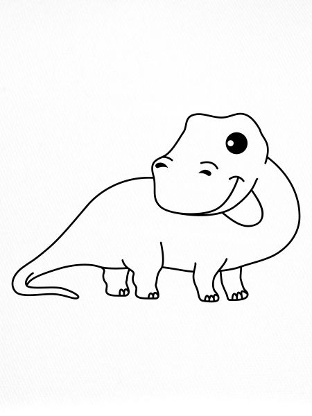 Dinosaur brontosaurus Comic