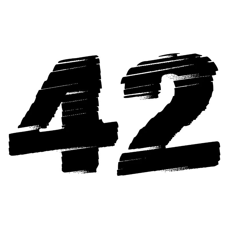 42 Number jersey