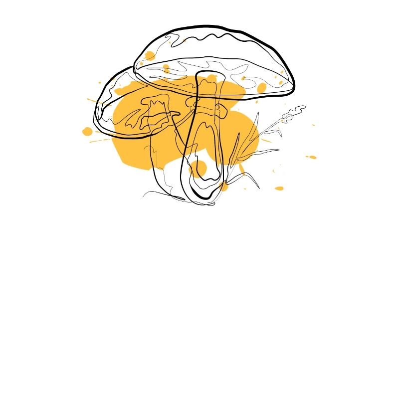 Champignon | un dessin au trait