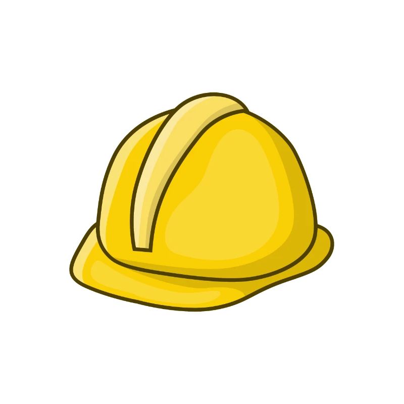 Artisan travailleur de la construction casque