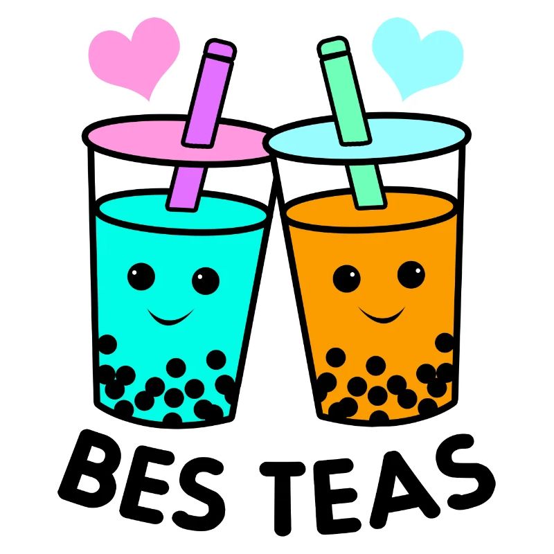 Besties Graphic Tea Lover Tea Drinker Tea Brewing