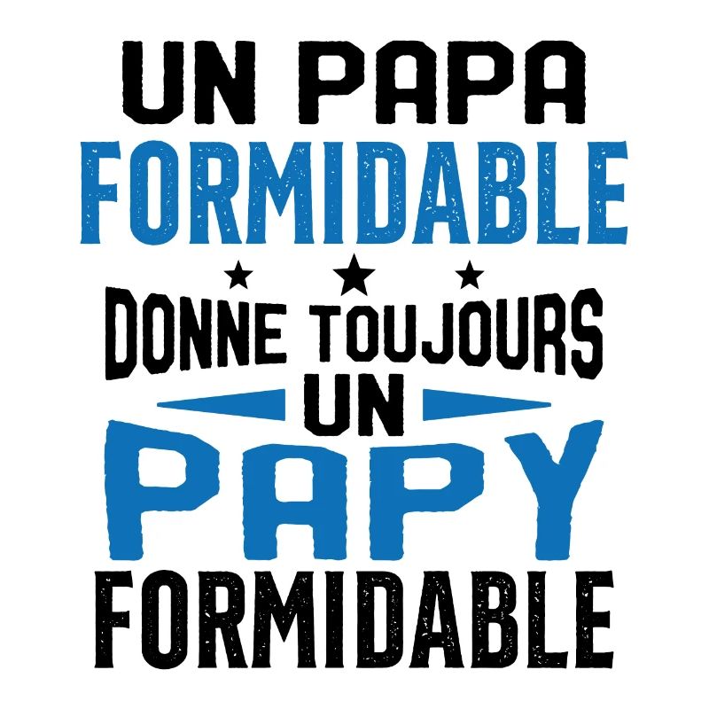 Un papa formidable donne Papy Cadeau formidable