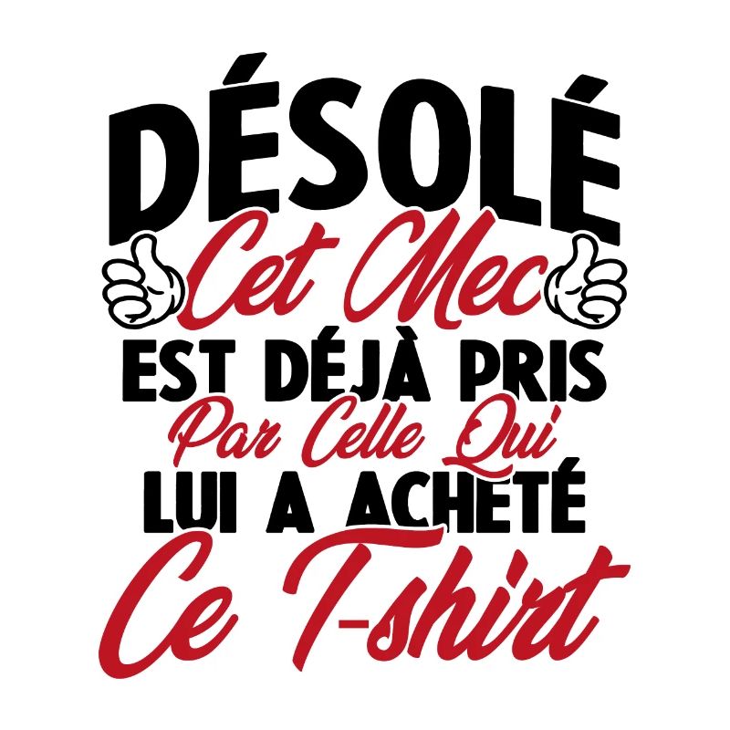 Désolé cet mec est déjà pris par