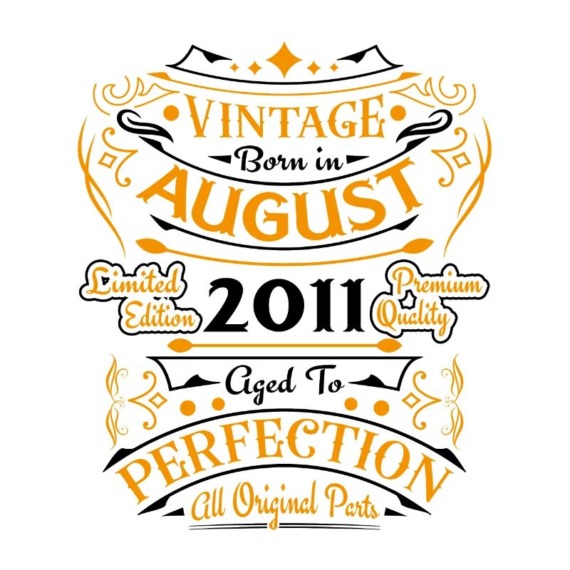 August 2011 - Geburtstag im August