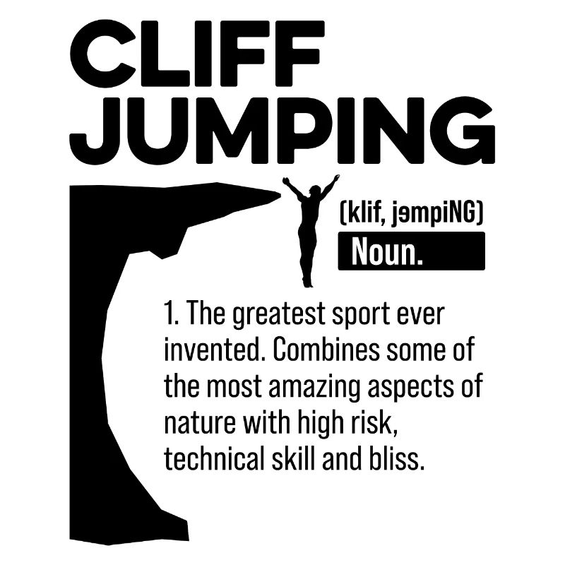 Cliff Jumping Noun Definition Tombstoning Cliff Di