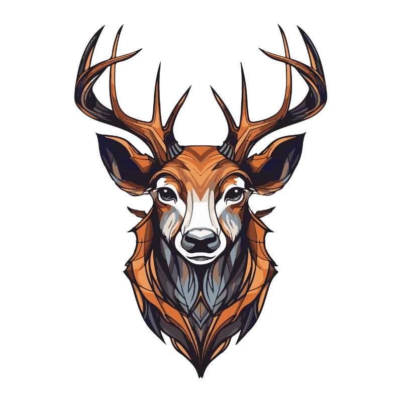 Portrait de cerf