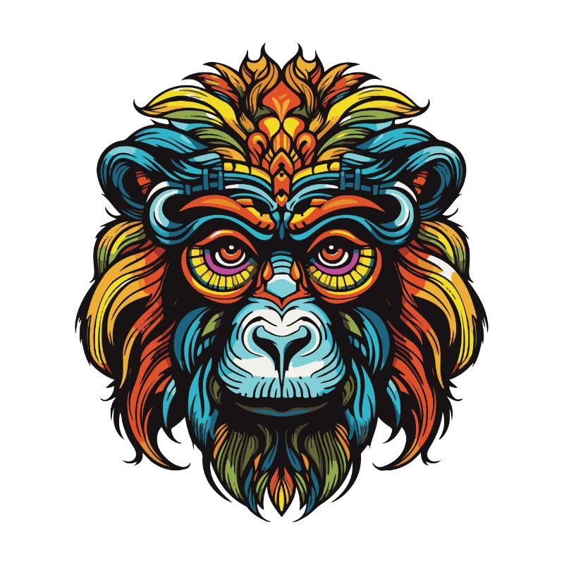 Portrait de singe