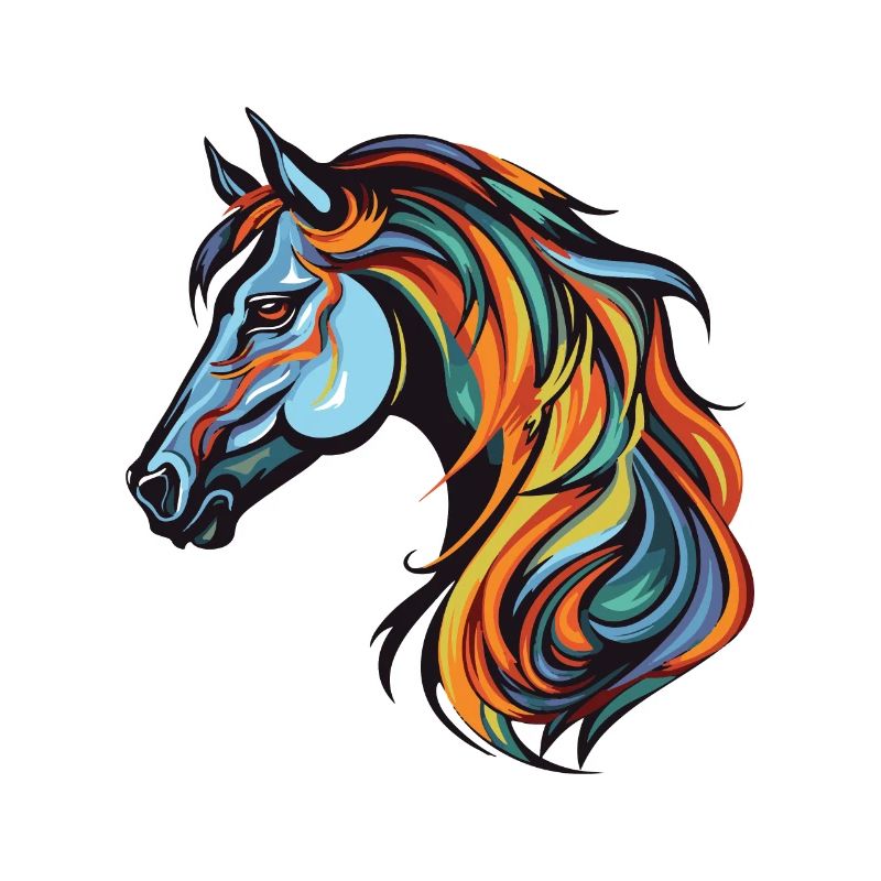 Portrait de cheval