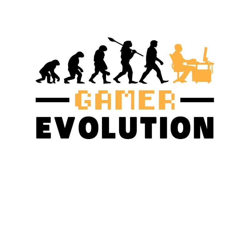 Gamer Evolution Vintage Gift