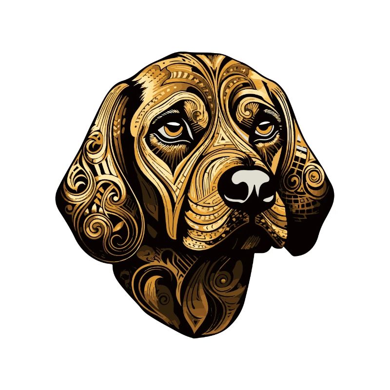 Beagle Hund Kopf Tier