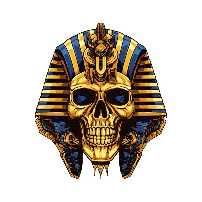 Pharaoh Skull Symbol