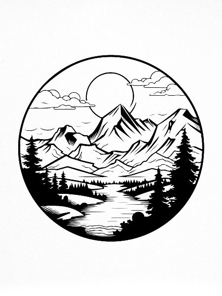 Mountains, Landscape, Nature